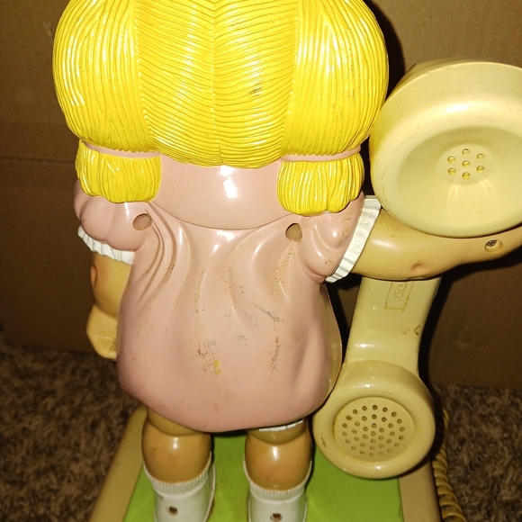 VINTAGE Cabbage Patch Phone w/ ORIGINAL Cords (A True GEM) - Picture 8 of 15